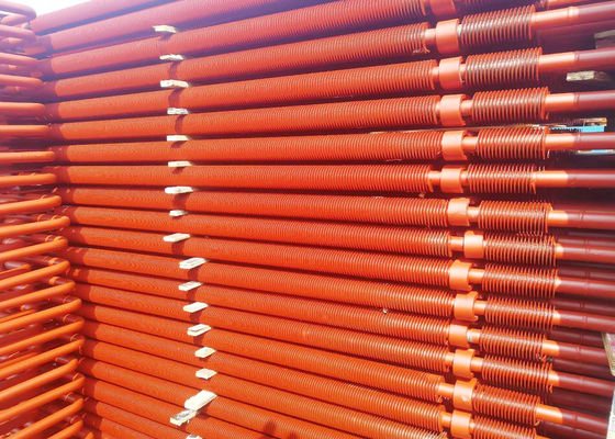 Tubo de aleta soldado de alta frequência da espiral da largura de 430mm