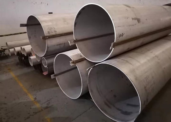 Tubulação soldada de aço inoxidável produzida por máquinas avançadas, tratamento térmico de ASTM A249 C 1,4306 Ss