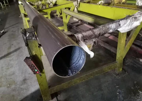 Tubulação soldada de aço inoxidável produzida por máquinas avançadas, tratamento térmico de ASTM A249 C 1,4306 Ss
