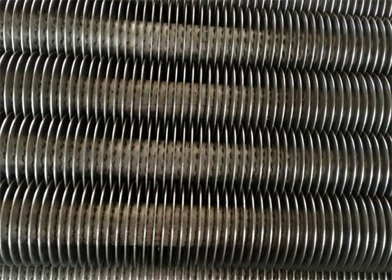 tubo de aleta padrão da caldeira do aço de liga de 0.5mm ASME