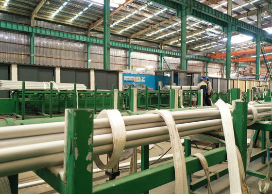 Tubulação sem emenda inoxidável de ASTM A213 TP347H 1,4912