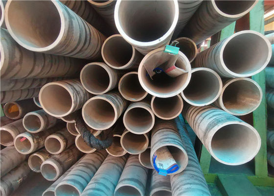 tubulação de 304H 304L 347H 321 321H Marine Tube Stainless Steel Seamless