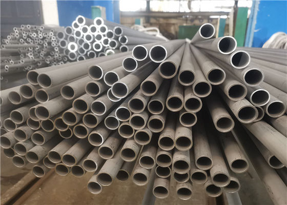 tubulação de 304H 304L 347H 321 321H Marine Tube Stainless Steel Seamless