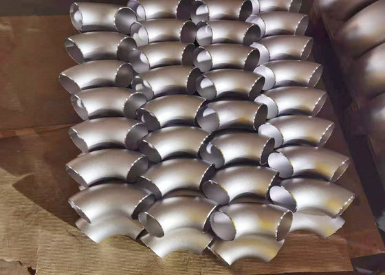 Encaixes Sch10 da solda de extremidade SUS304 cotovelo de aço inoxidável de 90 graus