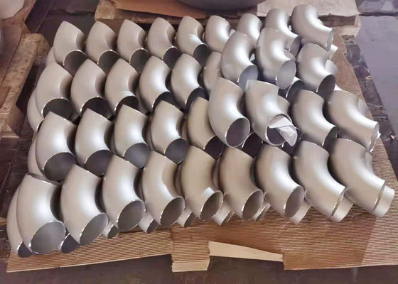 Encaixes Sch10 da solda de extremidade SUS304 cotovelo de aço inoxidável de 90 graus