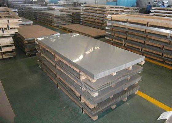 O retângulo laminado a alta temperatura 409L lustrou a placa SS304 de aço inoxidável