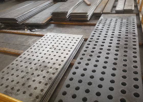 Placa da chapa de aço de liga de Q345NQR Corten para o Preheater de ar do preaquecedor