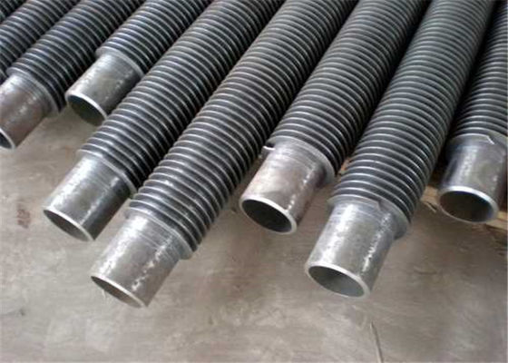 Tubo de aleta espiral longitudinal soldado de alta frequência do OD 25mm