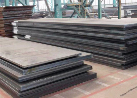 Placa de aço laminada a alta temperatura da caldeira da embarcação de pressão de 6mm para a indústria química