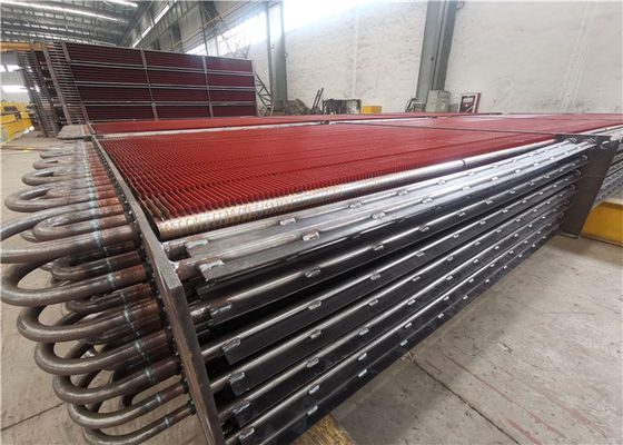 Tubo de aleta 4mm da caldeira do dobro H de ASME para o permutador de calor das peças sobresselentes