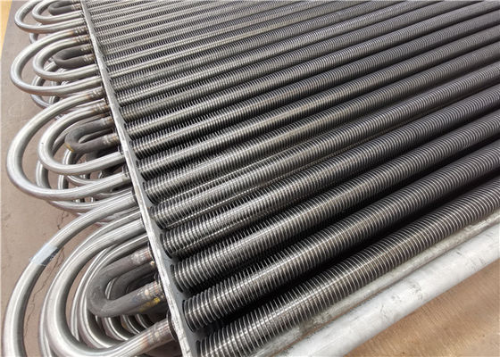 Tubulação Finned espiral desconcertada de aço inoxidável de ASME 316L para o permutador de calor