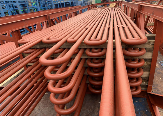 Caldeiras Serpentine Pipe For Carbon Steel do Superheater CFB do vapor