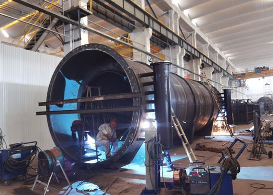 O gás vertical de 1.25MPA ASME ateou fogo à caldeira de Combi que aperta o arranjo do tubo