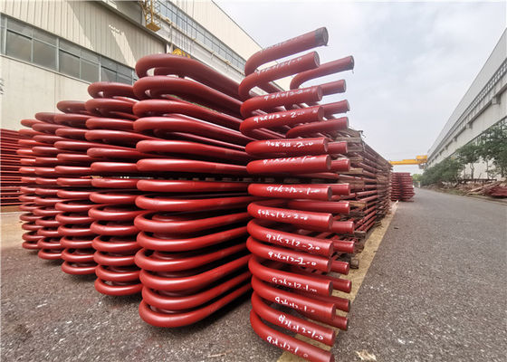 Bobina horizontal sem emenda do Superheater de ASME SA192 para o ponto morto do carbono