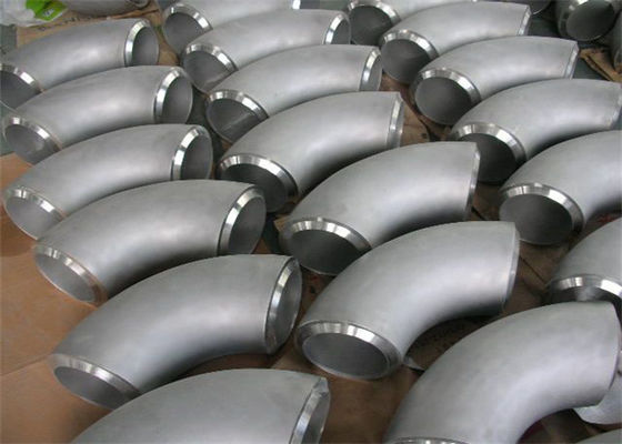 Nível de aço inoxidável da pressão do raio SCH5S dos cotovelos 3D da tubulação de ASTM A234