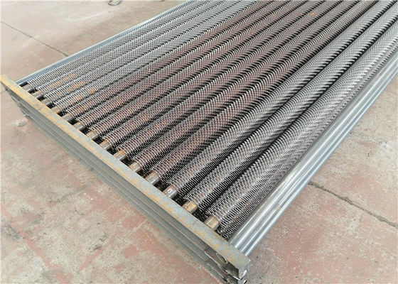 Resistência de corrosão do aço carbono de Ash Removal Serrated Spiral Tube