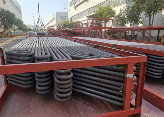 Padrão Serpentine Superheater Coil sem emenda inoxidável de ASME