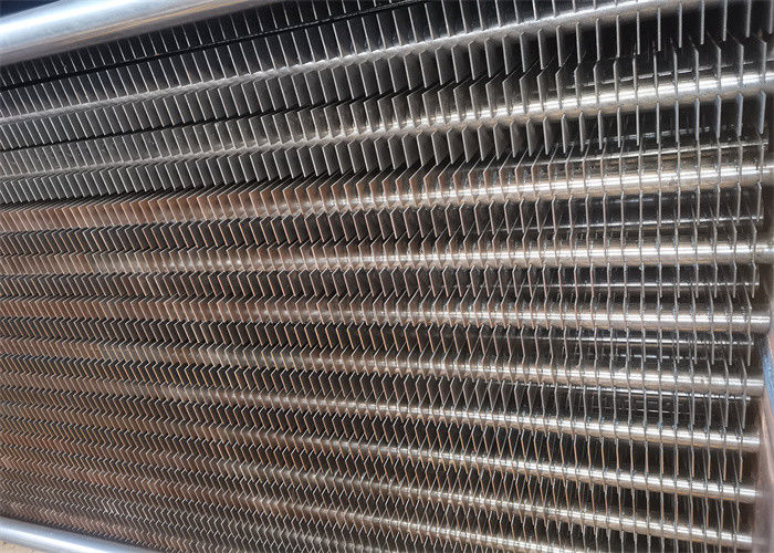 Tipo sem emenda tubo de H de aleta da caldeira inversão térmica do radiador do aço carbono de 40 milímetros