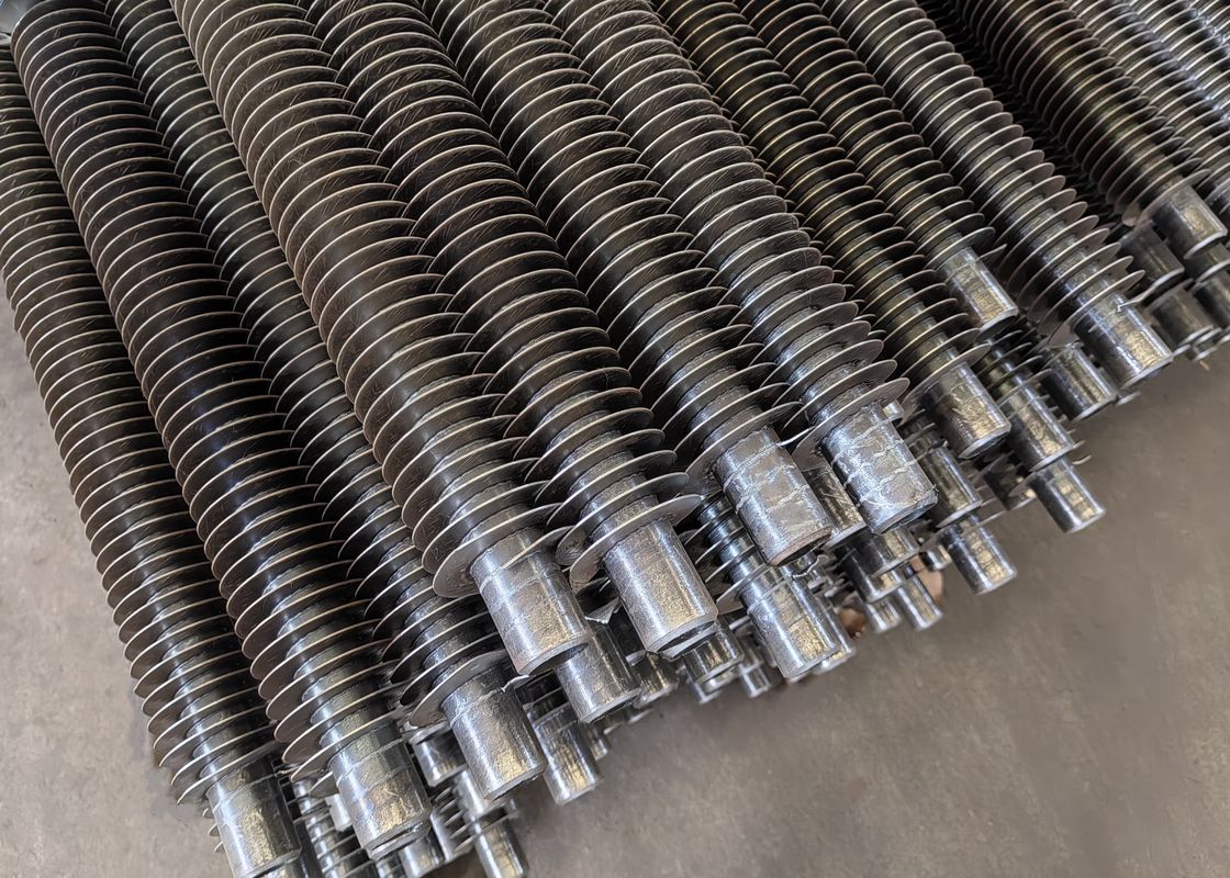 Tubos de espiral de barbatanas de aço inoxidável para resistência à corrosão em ambientes adversos