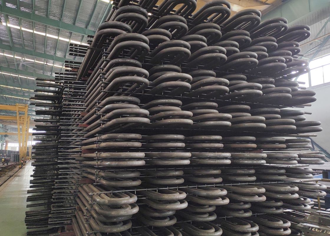 Tubos serpentinos de aço inoxidável/aço carbono/aço ligado com elevada resistência à corrosão