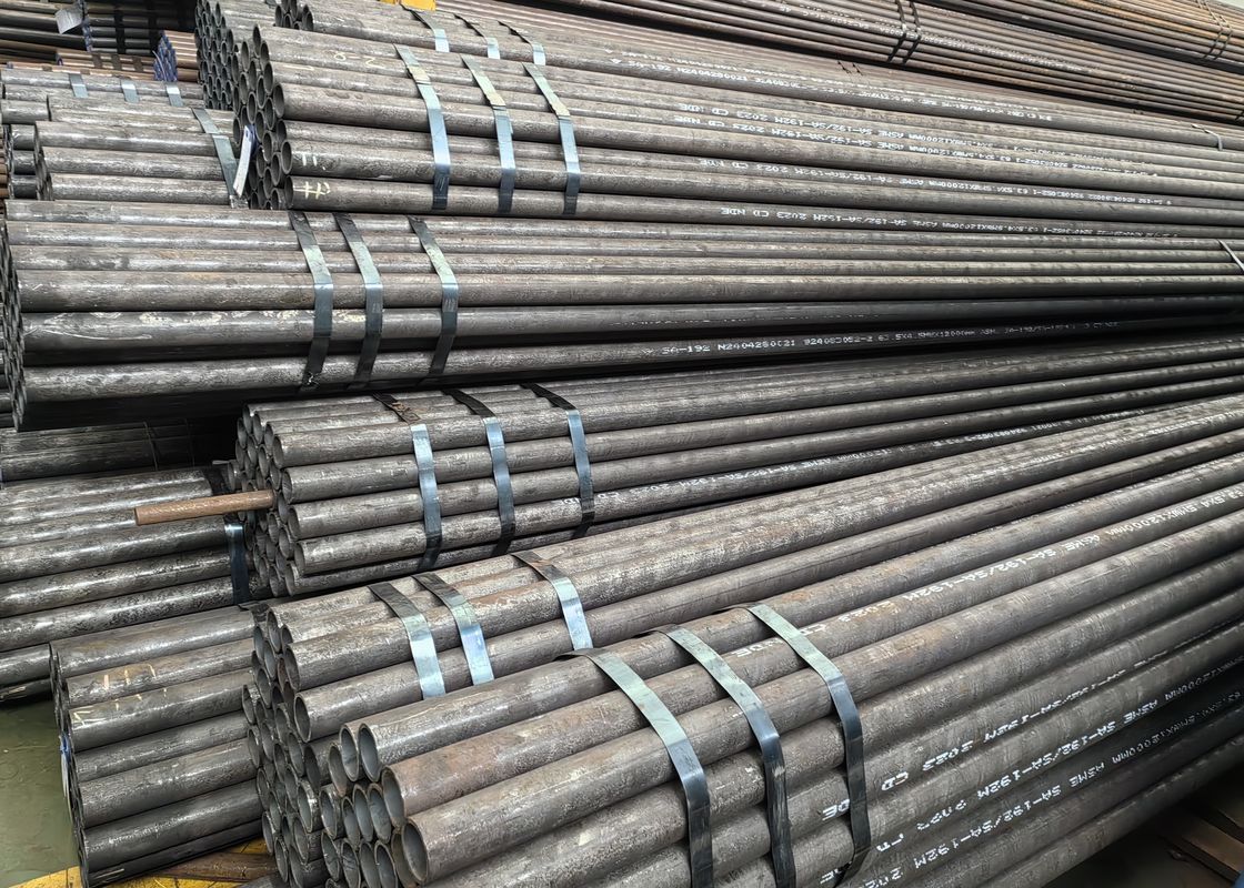 ASME Tubos de caldeira sem costura de aço carbono resistentes à corrosão para trocadores de calor