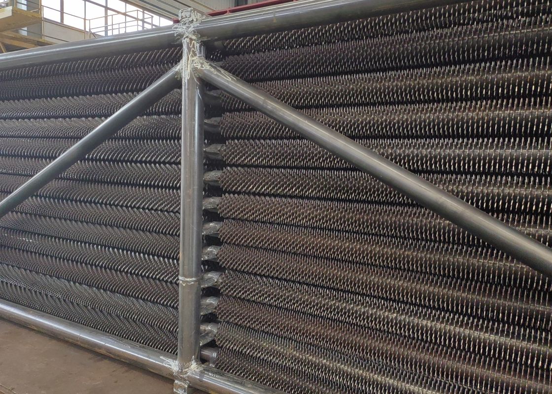 Tubos de pinças espirais de caldeiras de aço carbono para transferência de calor de peças de pressão da caldeira