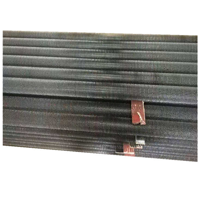 Tubo espiral de alta qualidade e poupança de energia, de duas barbatanas H, com elevado nível de segurança para aplicações em caldeiras