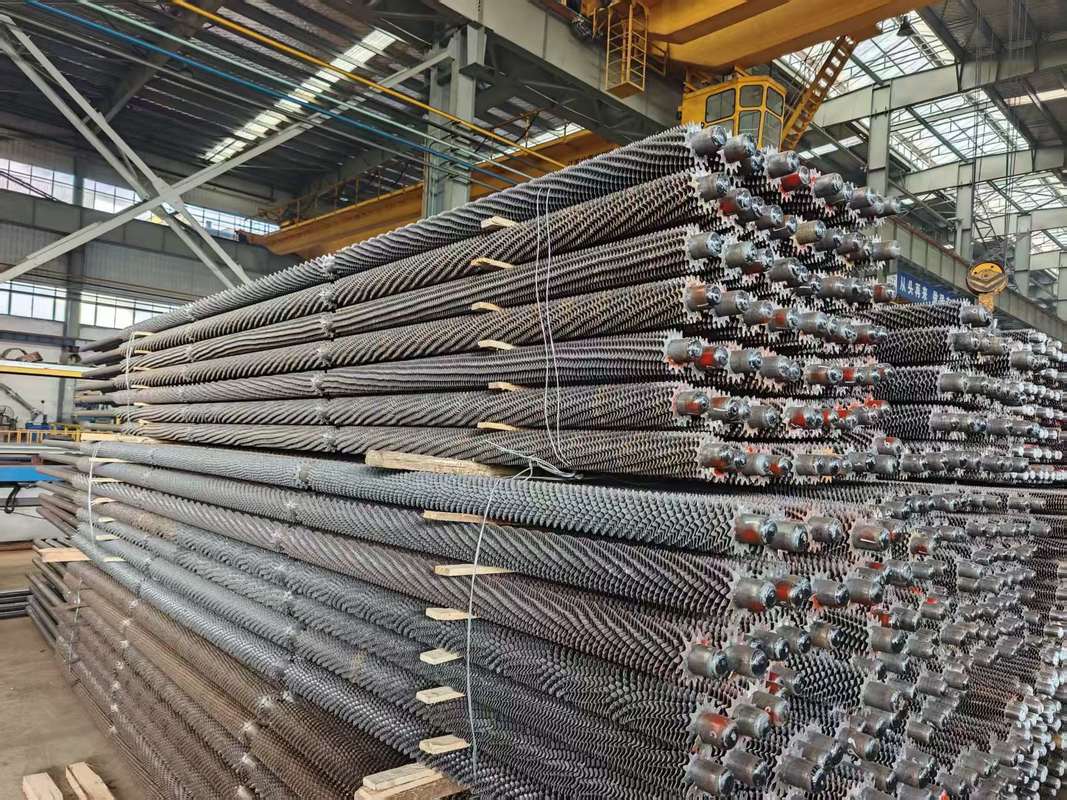 Customized High-Frequency Welding ASME Spiral Fin Tubes High Stability For Boilers