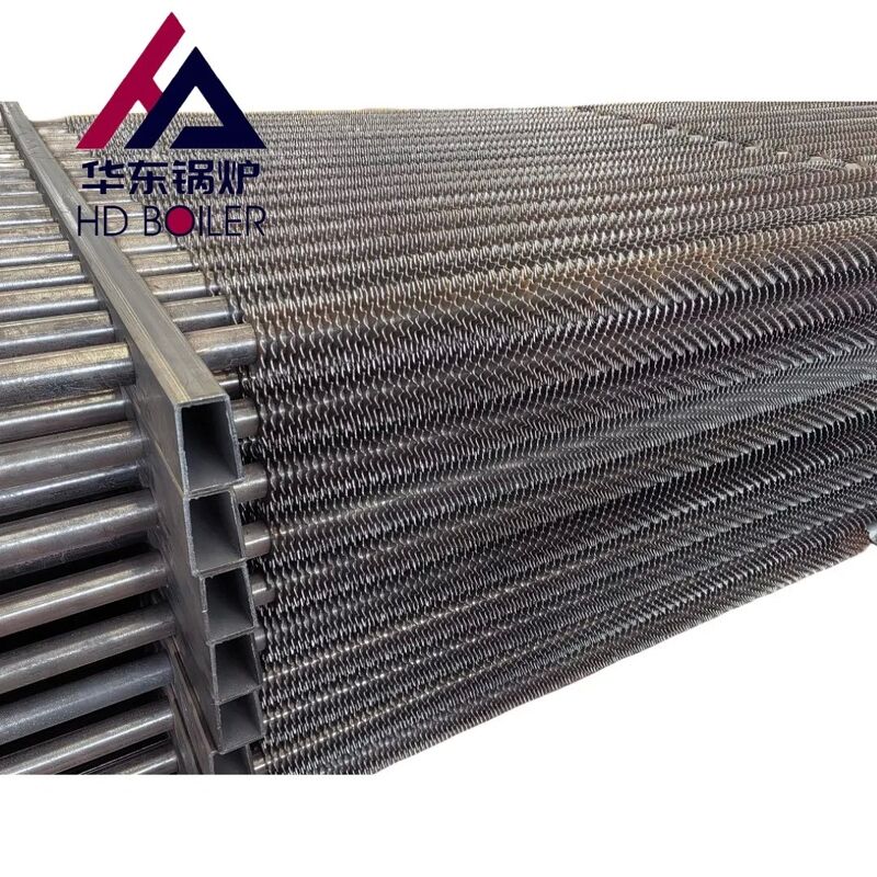 Tubo aleta serrilhada personalizada para peças de pressão de caldeiras com alta eficiência de transferência de calor e forte desempenho anti-incrustante