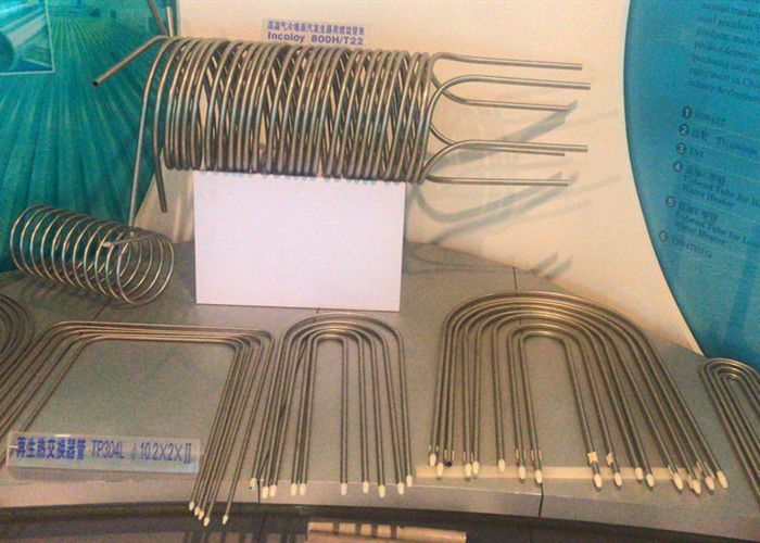 Tubo inoxidável sem emenda TP304 304L TP316L TP347 TP317 100% do permutador de calor E GH UT