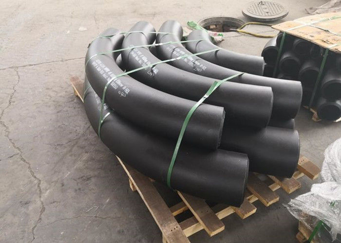Superfície de aço inoxidável ASTM A234 ASTM A420 do óleo do preto da prova da oxidação do cotovelo de 45 graus